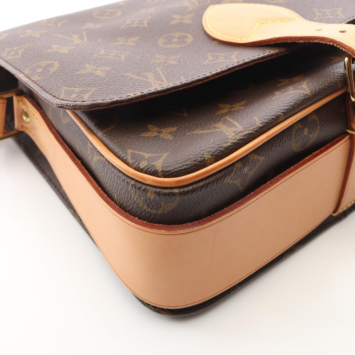カルトシエールGM モノグラム ショルダーバッグ PVC レザー ブラウン ルイヴィトン バッグ LOUIS VUITTON