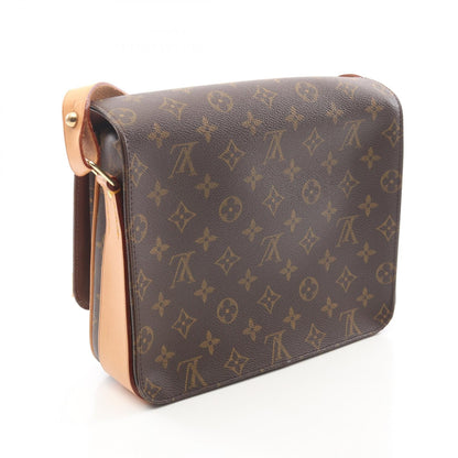 カルトシエールGM モノグラム ショルダーバッグ PVC レザー ブラウン ルイヴィトン バッグ LOUIS VUITTON