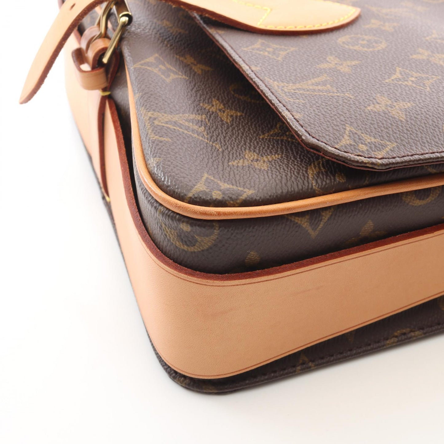 カルトシエールGM モノグラム ショルダーバッグ PVC レザー ブラウン ルイヴィトン バッグ LOUIS VUITTON