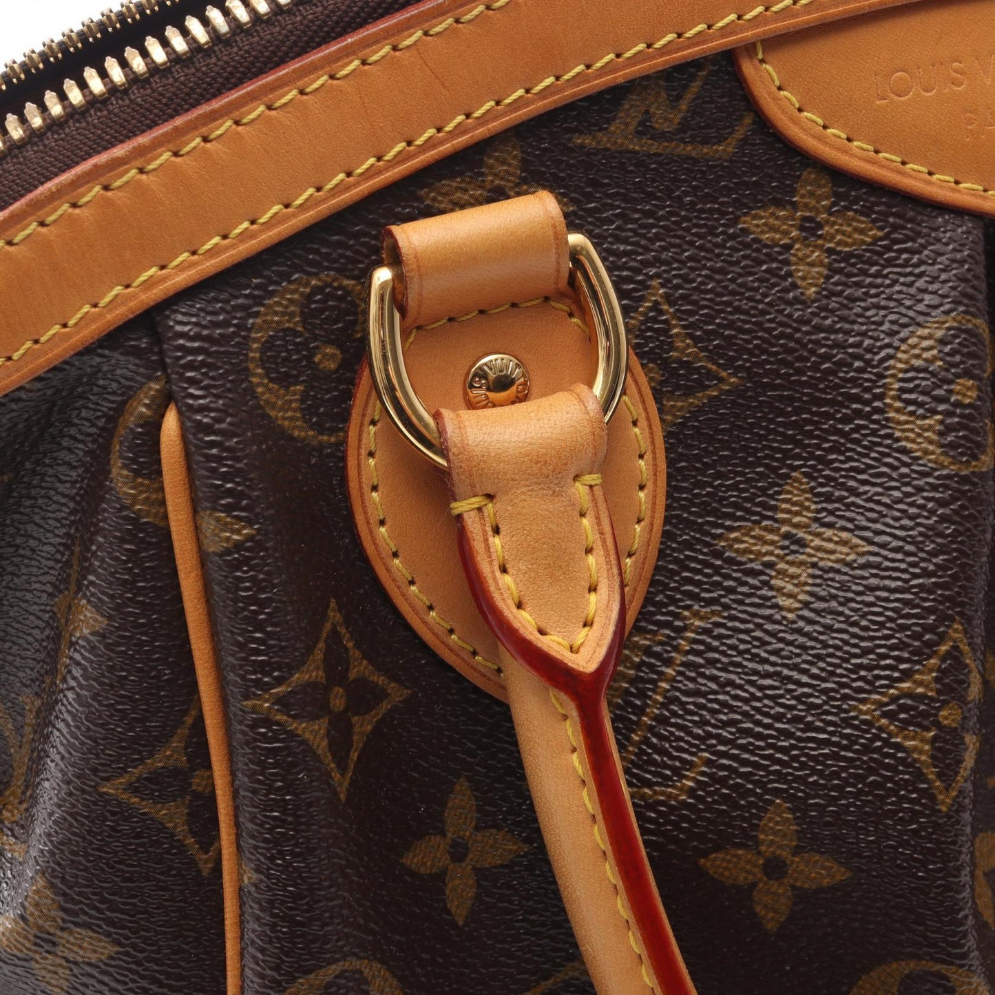 ティヴォリPM モノグラム ハンドバッグ PVC レザー ブラウン ルイヴィトン バッグ LOUIS VUITTON