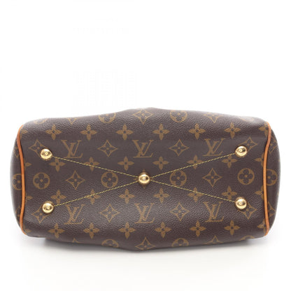 ティヴォリPM モノグラム ハンドバッグ PVC レザー ブラウン ルイヴィトン バッグ LOUIS VUITTON