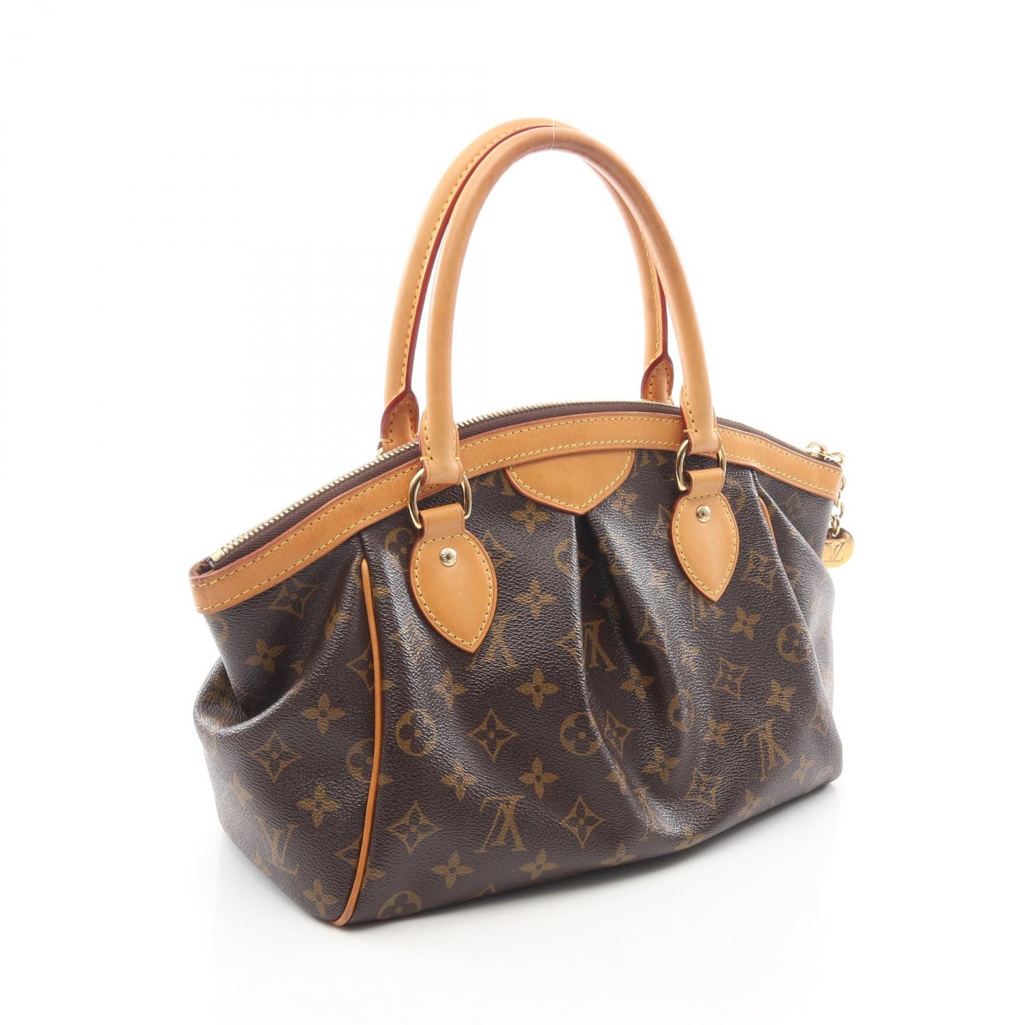ティヴォリPM モノグラム ハンドバッグ PVC レザー ブラウン ルイヴィトン バッグ LOUIS VUITTON