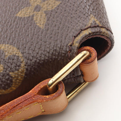 ミュゼットタンゴ ショートストラップ モノグラム ショルダーバッグ PVC レザー ブラウン ルイヴィトン バッグ LOUIS VUITTON