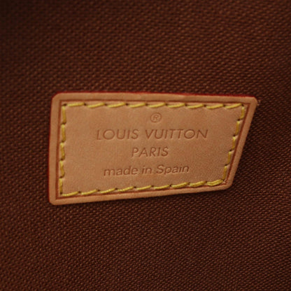 ポシェットガンジュ モノグラム ボディバッグ PVC レザー ブラウン ルイヴィトン バッグ LOUIS VUITTON