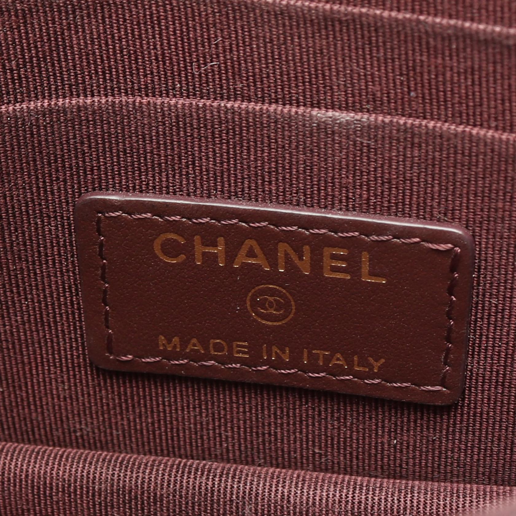 マトラッセ ミニ チェーンウォレット キャビアスキン ブラック ゴールド金具 シャネル バッグ CHANEL