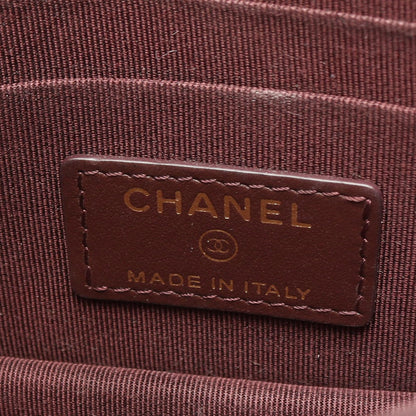 マトラッセ ミニ チェーンウォレット キャビアスキン ブラック ゴールド金具 シャネル バッグ CHANEL