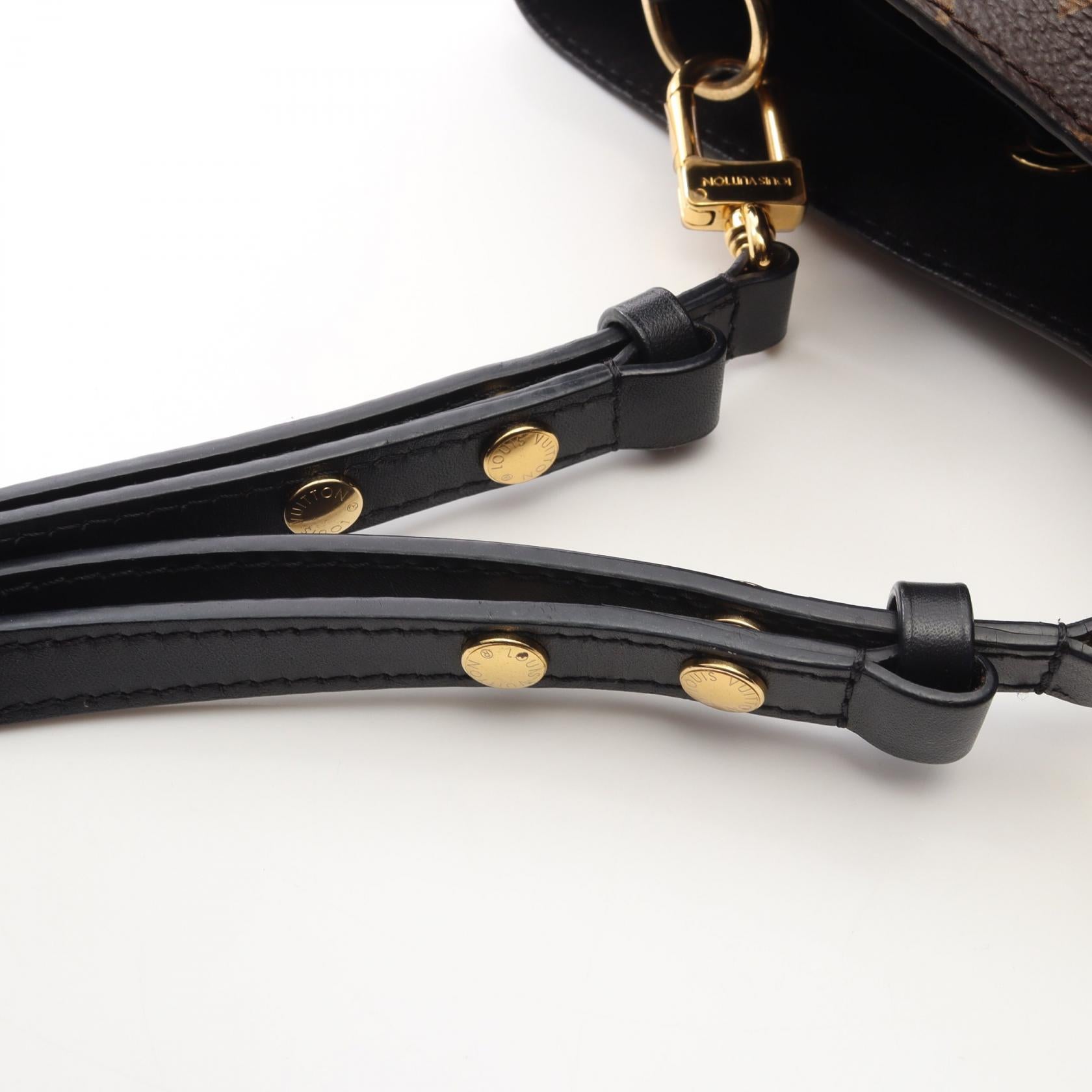 ネオノエ モノグラム ノワール ショルダーバッグ PVC レザー ブラウン ブラック ルイヴィトン バッグ LOUIS VUITTON
