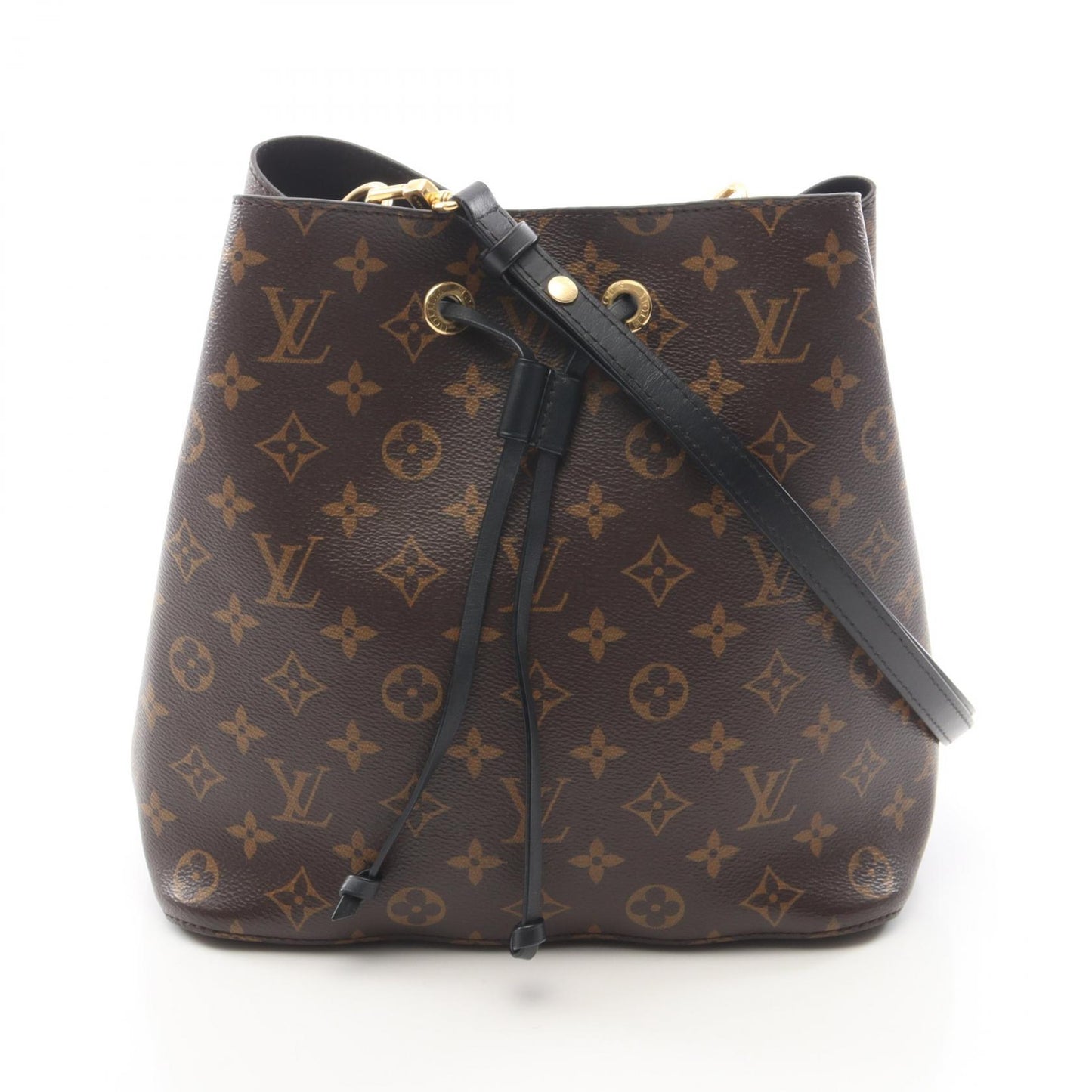 ネオノエ モノグラム ノワール ショルダーバッグ PVC レザー ブラウン ブラック ルイヴィトン バッグ LOUIS VUITTON