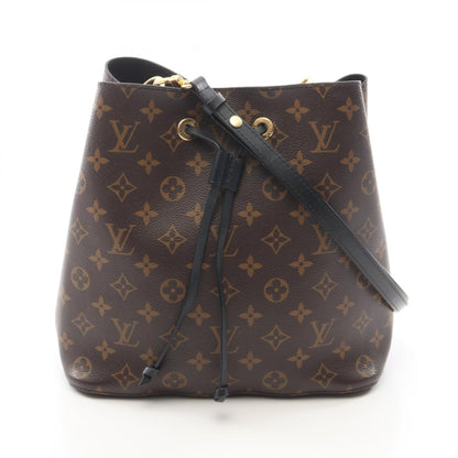 ネオノエ モノグラム ノワール ショルダーバッグ PVC レザー ブラウン ブラック ルイヴィトン バッグ LOUIS VUITTON