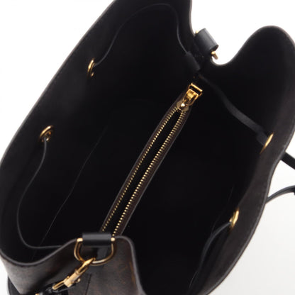 ネオノエ モノグラム ノワール ショルダーバッグ PVC レザー ブラウン ブラック ルイヴィトン バッグ LOUIS VUITTON