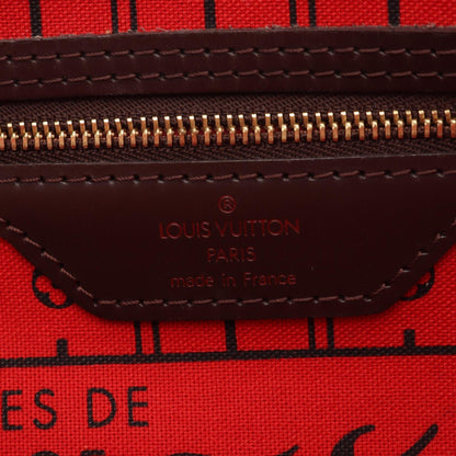 ネヴァーフルPM ダミエエベヌ ハンドバッグ トートバッグ PVC レザー ブラウン ルイヴィトン バッグ LOUIS VUITTON
