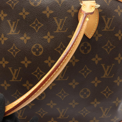 ロックイットオリゾンタル モノグラム ハンドバッグ トートバッグ PVC レザー ブラウン ルイヴィトン バッグ LOUIS VUITTON