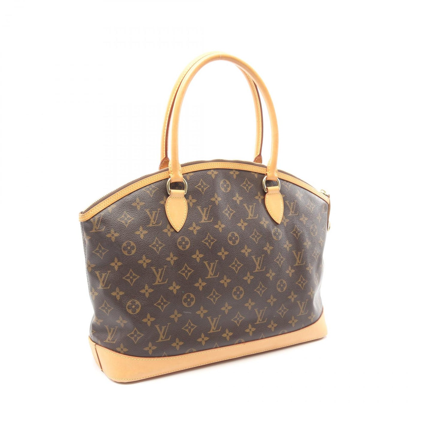 ロックイットオリゾンタル モノグラム ハンドバッグ トートバッグ PVC レザー ブラウン ルイヴィトン バッグ LOUIS VUITTON