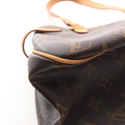 バティニョール オリゾンタル モノグラム ショルダーバッグ PVC レザー ブラウン ルイヴィトン バッグ LOUIS VUITTON