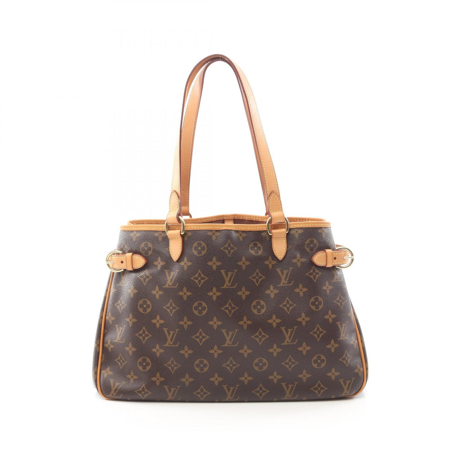 バティニョール オリゾンタル モノグラム ショルダーバッグ PVC レザー ブラウン ルイヴィトン バッグ LOUIS VUITTON