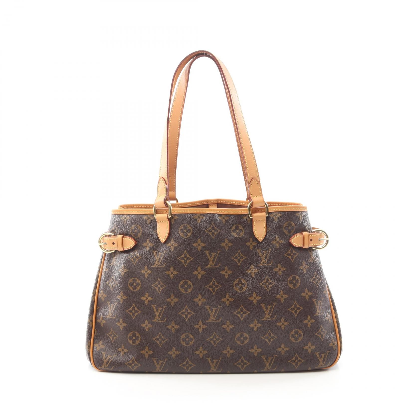 バティニョール オリゾンタル モノグラム ショルダーバッグ PVC レザー ブラウン ルイヴィトン バッグ LOUIS VUITTON