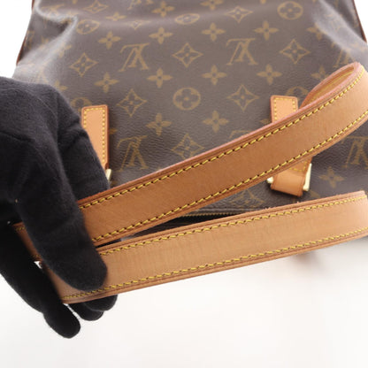カバピアノ モノグラム ショルダーバッグ PVC レザー ブラウン ルイヴィトン バッグ LOUIS VUITTON