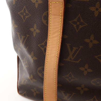 カバピアノ モノグラム ショルダーバッグ PVC レザー ブラウン ルイヴィトン バッグ LOUIS VUITTON