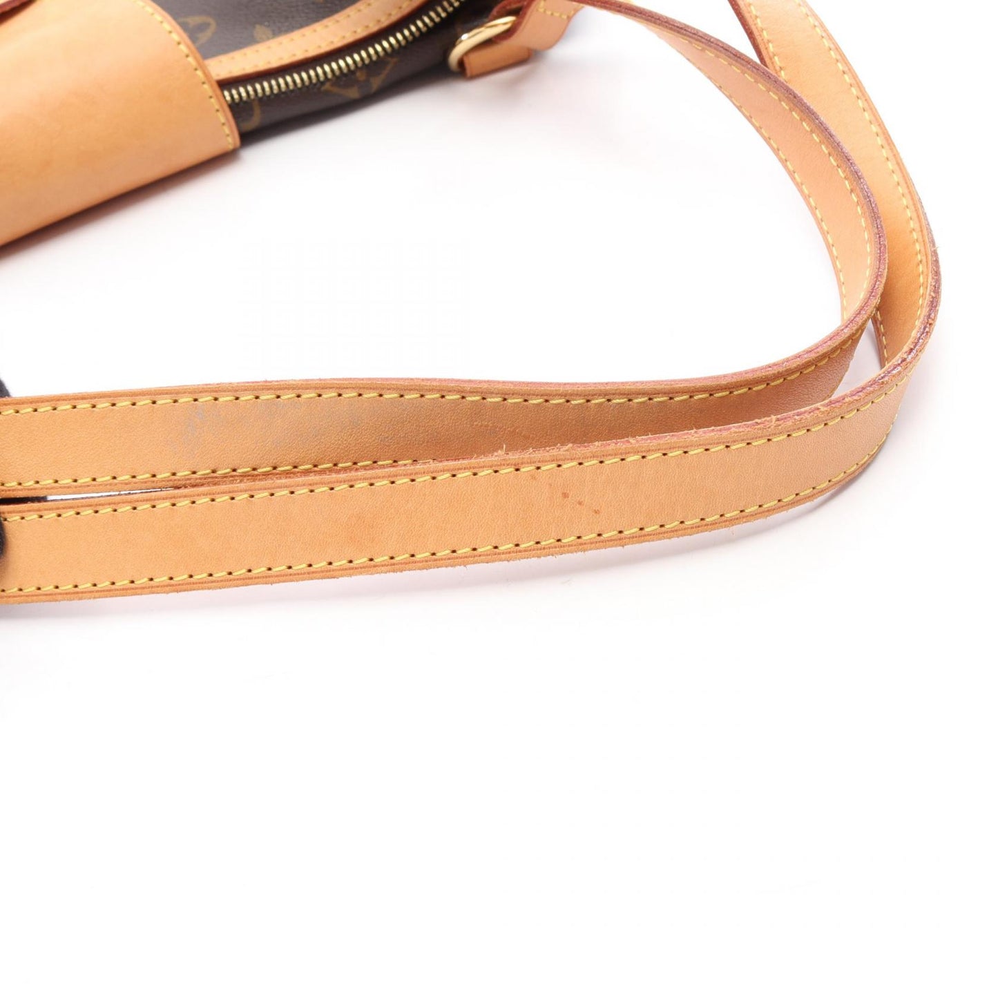 ストレーザPM モノグラム ショルダーバッグ PVC レザー ブラウン ルイヴィトン バッグ LOUIS VUITTON
