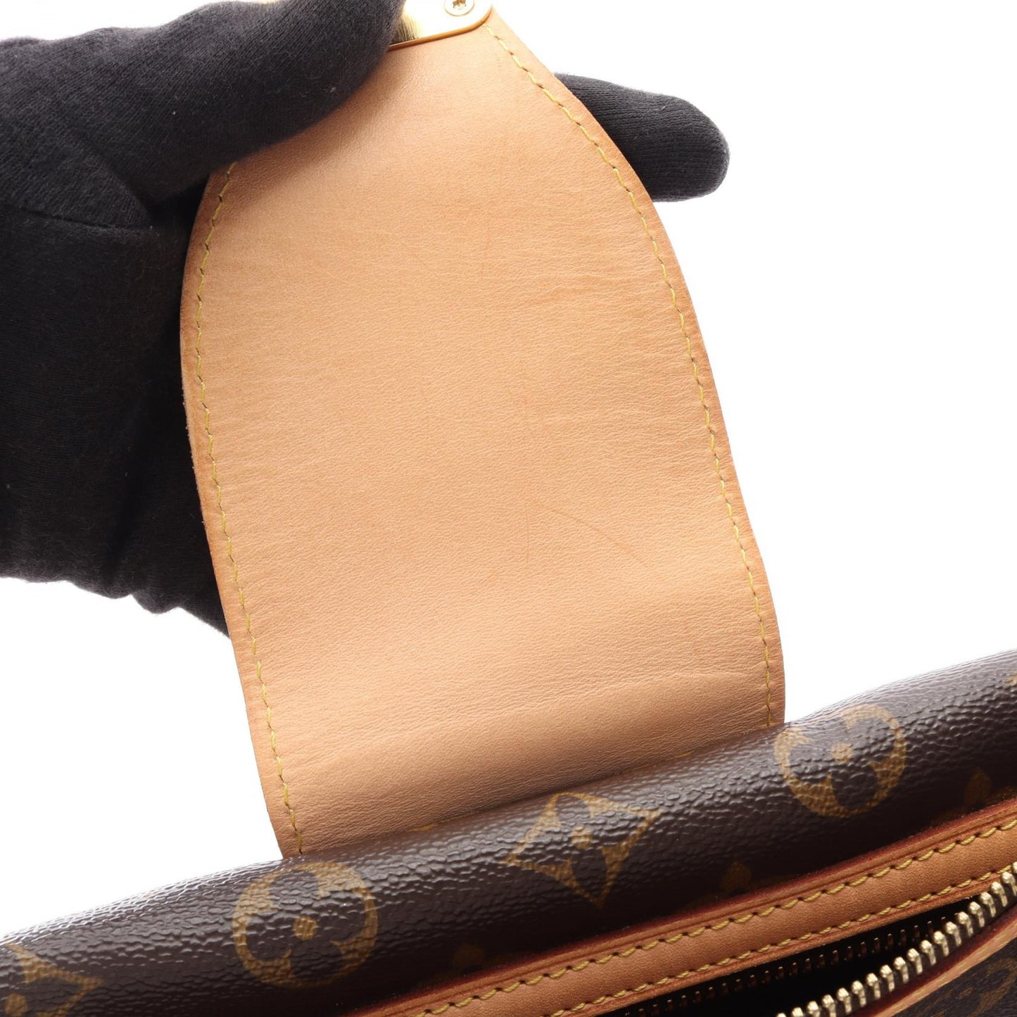 ストレーザPM モノグラム ショルダーバッグ PVC レザー ブラウン ルイヴィトン バッグ LOUIS VUITTON