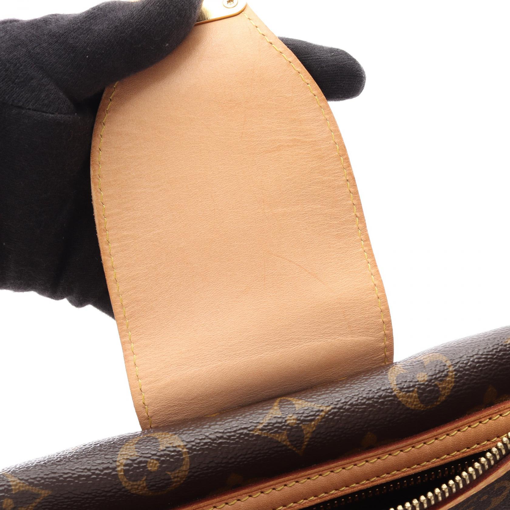 ストレーザPM モノグラム ショルダーバッグ PVC レザー ブラウン ルイヴィトン バッグ LOUIS VUITTON