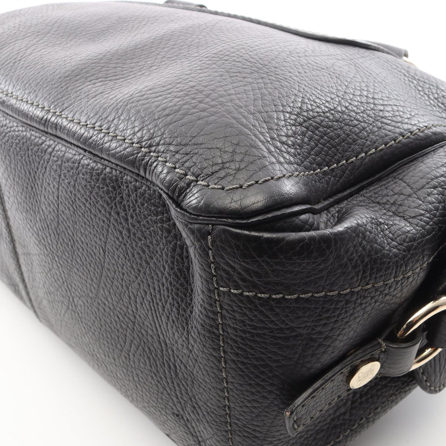 ブギーバッグ ハンドバッグ レザー ブラック セリーヌ バッグ CELINE