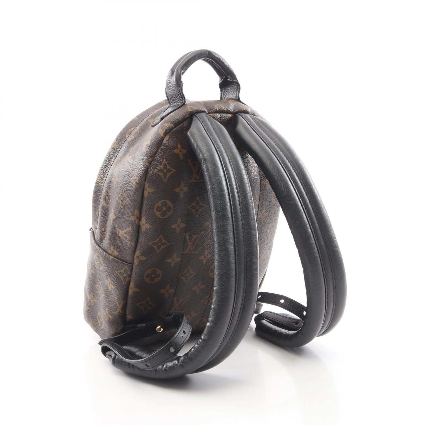 パームスプリングスPM モノグラム バックパック リュックサック PVC レザー ブラウン ブラック ルイヴィトン バッグ LOUIS VUITTON