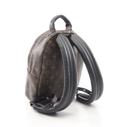 パームスプリングスPM モノグラム バックパック リュックサック PVC レザー ブラウン ブラック ルイヴィトン バッグ LOUIS VUITTON
