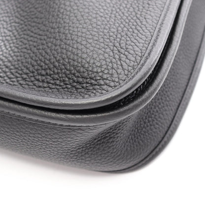 エヴリン 3 トロワ PM ショルダーバッグ トリヨンクレマンス ブラック ゴールド金具 U刻印 エルメス バッグ HERMES