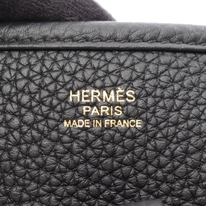 エヴリン 3 トロワ PM ショルダーバッグ トリヨンクレマンス ブラック ゴールド金具 U刻印 エルメス バッグ HERMES