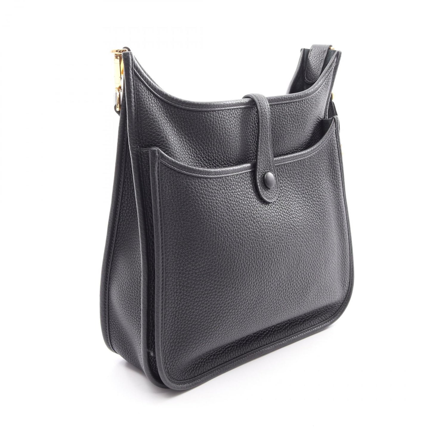 エヴリン 3 トロワ PM ショルダーバッグ トリヨンクレマンス ブラック ゴールド金具 U刻印 エルメス バッグ HERMES