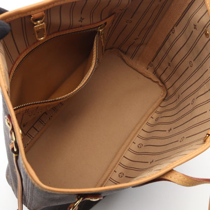 ネヴァーフルPM モノグラム ハンドバッグ トートバッグ PVC レザー ブラウン ルイヴィトン バッグ LOUIS VUITTON