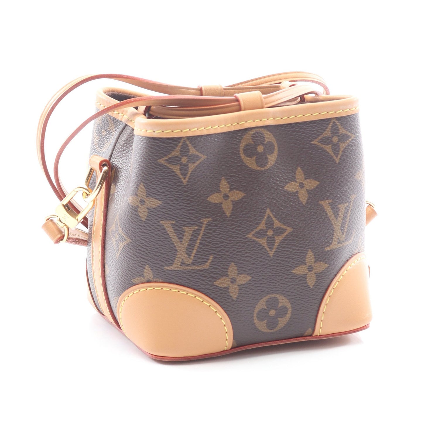 ノエ パース モノグラム ショルダーバッグ PVC レザー ブラウン ルイヴィトン バッグ LOUIS VUITTON