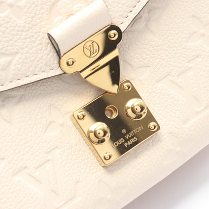 ポシェットメティス EW モノグラムアンプラント クレーム 2WAY ハンドバッグ レザー アイボリー ルイヴィトン バッグ LOUIS VUITTON