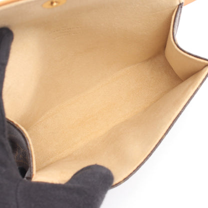 ポシェットフロランティーヌ モノグラム ボディバッグ ウエストバッグ PVC レザー ブラウン ルイヴィトン バッグ LOUIS VUITTON