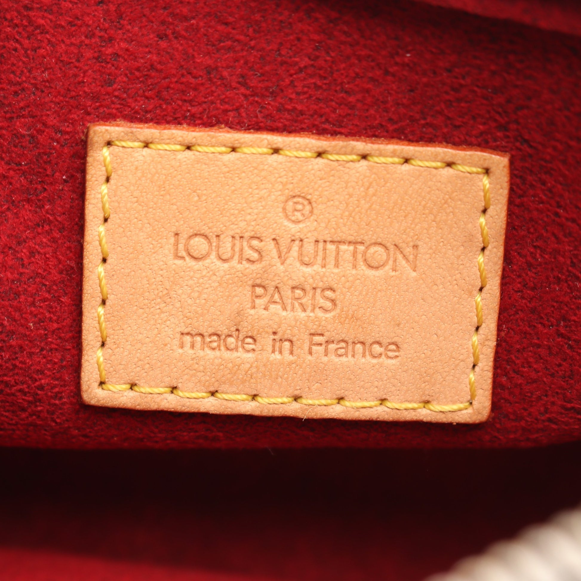 ヴィバシテPM モノグラム ショルダーバッグ PVC レザー ブラウン ルイヴィトン バッグ LOUIS VUITTON