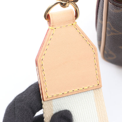 ヴィヴァシテ モノグラム ワンショルダーバッグ PVC レザー ブラウン ルイヴィトン バッグ LOUIS VUITTON