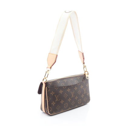 ヴィヴァシテ モノグラム ワンショルダーバッグ PVC レザー ブラウン ルイヴィトン バッグ LOUIS VUITTON