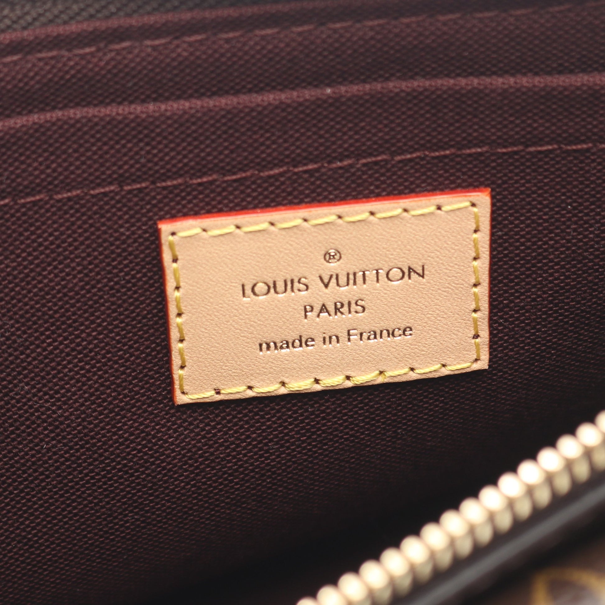 ヴィヴァシテ モノグラム ワンショルダーバッグ PVC レザー ブラウン ルイヴィトン バッグ LOUIS VUITTON