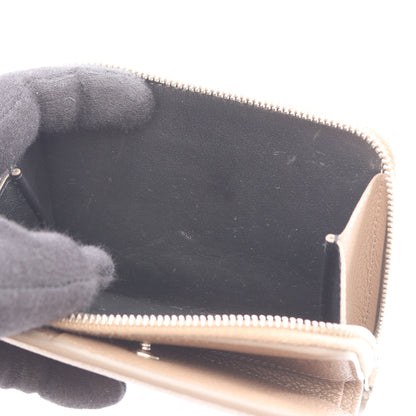 リヴゴーシュ 二つ折り財布 レザー グレーブラウン サンローランパリ