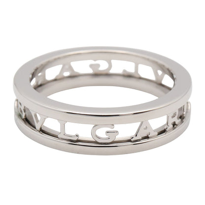 B-zero1 オープンロゴ スパイラル リング リング 指輪 K18WG シルバー ホワイトゴールド ブルガリ アクセサリー BVLGARI