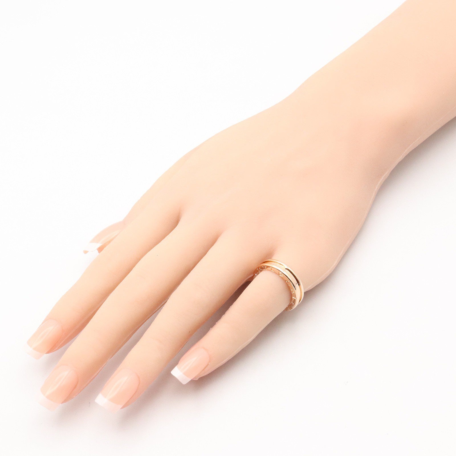 B-zero1 リング 1バンド リング 指輪 K18PG ゴールド ピンクゴールド ブルガリ アクセサリー BVLGARI