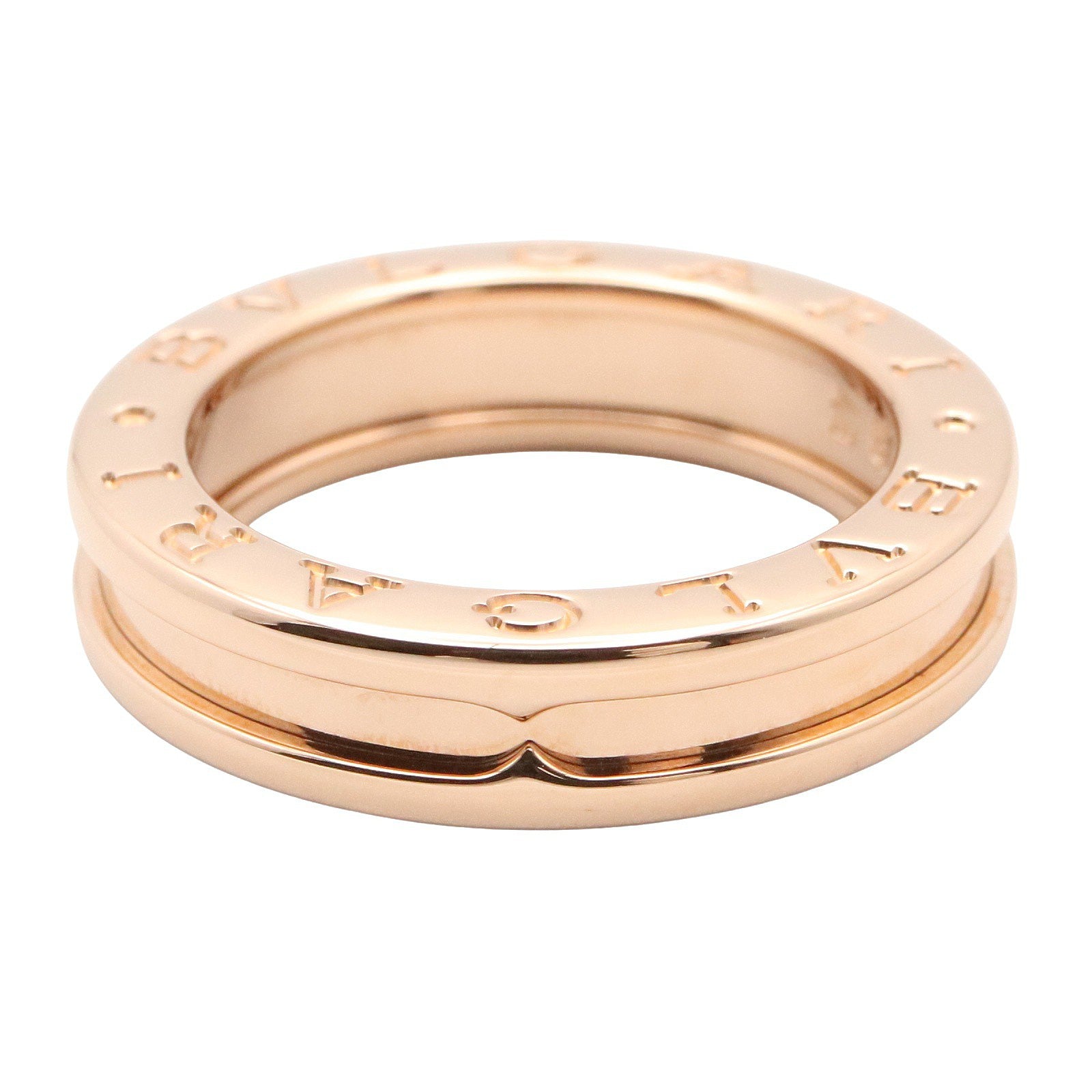 B-zero1 リング 1バンド リング 指輪 K18PG ゴールド ピンクゴールド ブルガリ アクセサリー BVLGARI