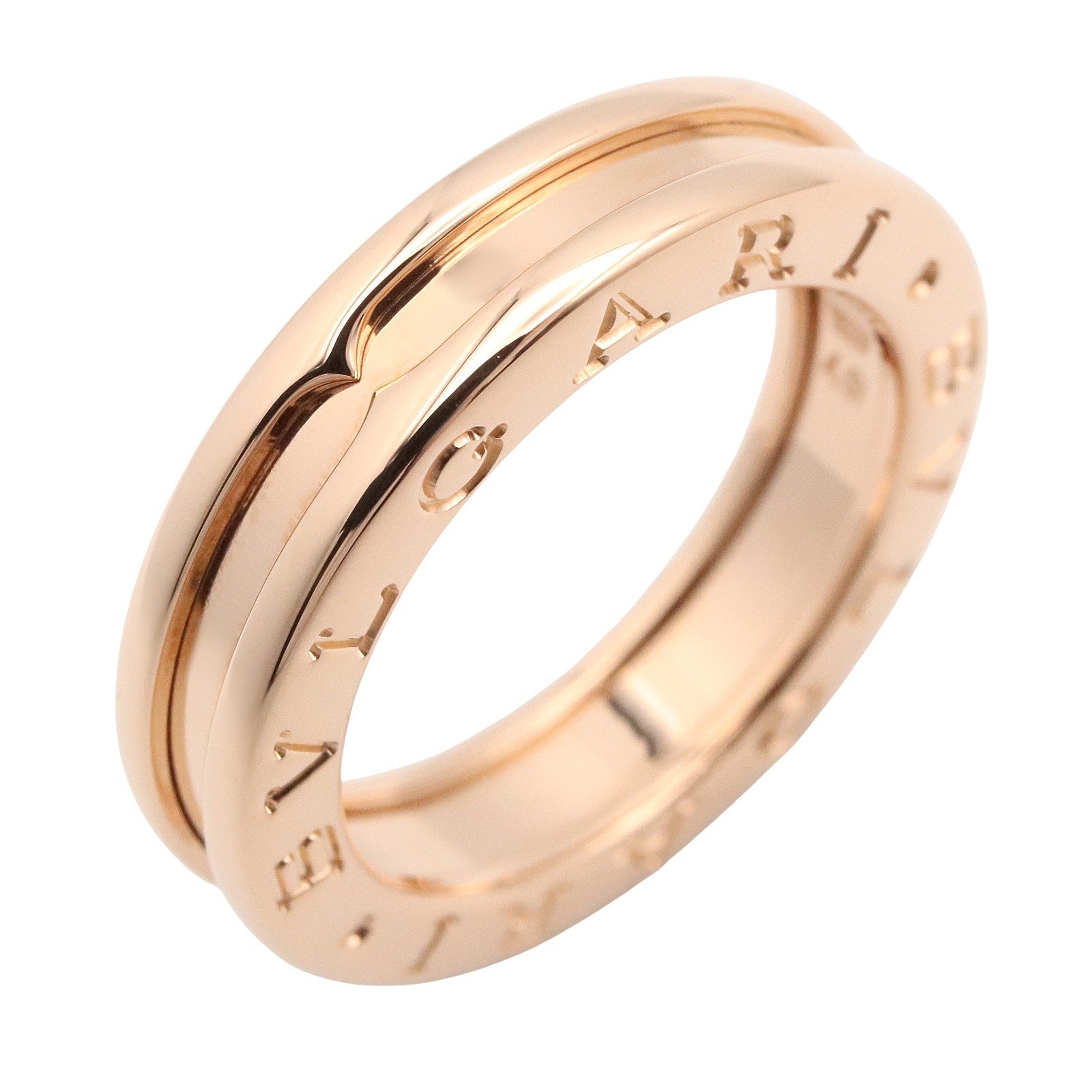 B-zero1 リング 1バンド リング 指輪 K18PG ゴールド ピンクゴールド ブルガリ アクセサリー BVLGARI