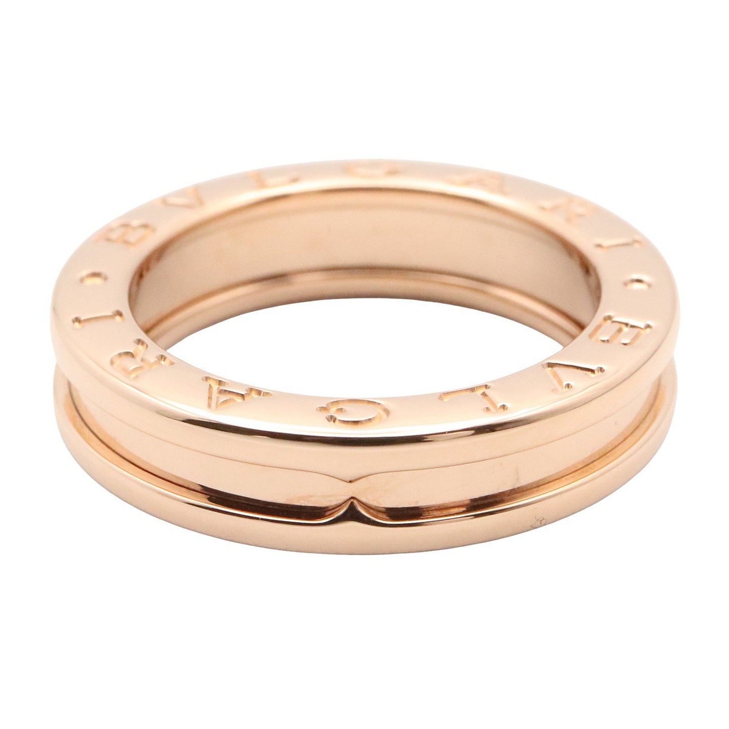 B-zero1 リング 1バンド リング 指輪 K18PG ゴールド ピンクゴールド ブルガリ アクセサリー BVLGARI