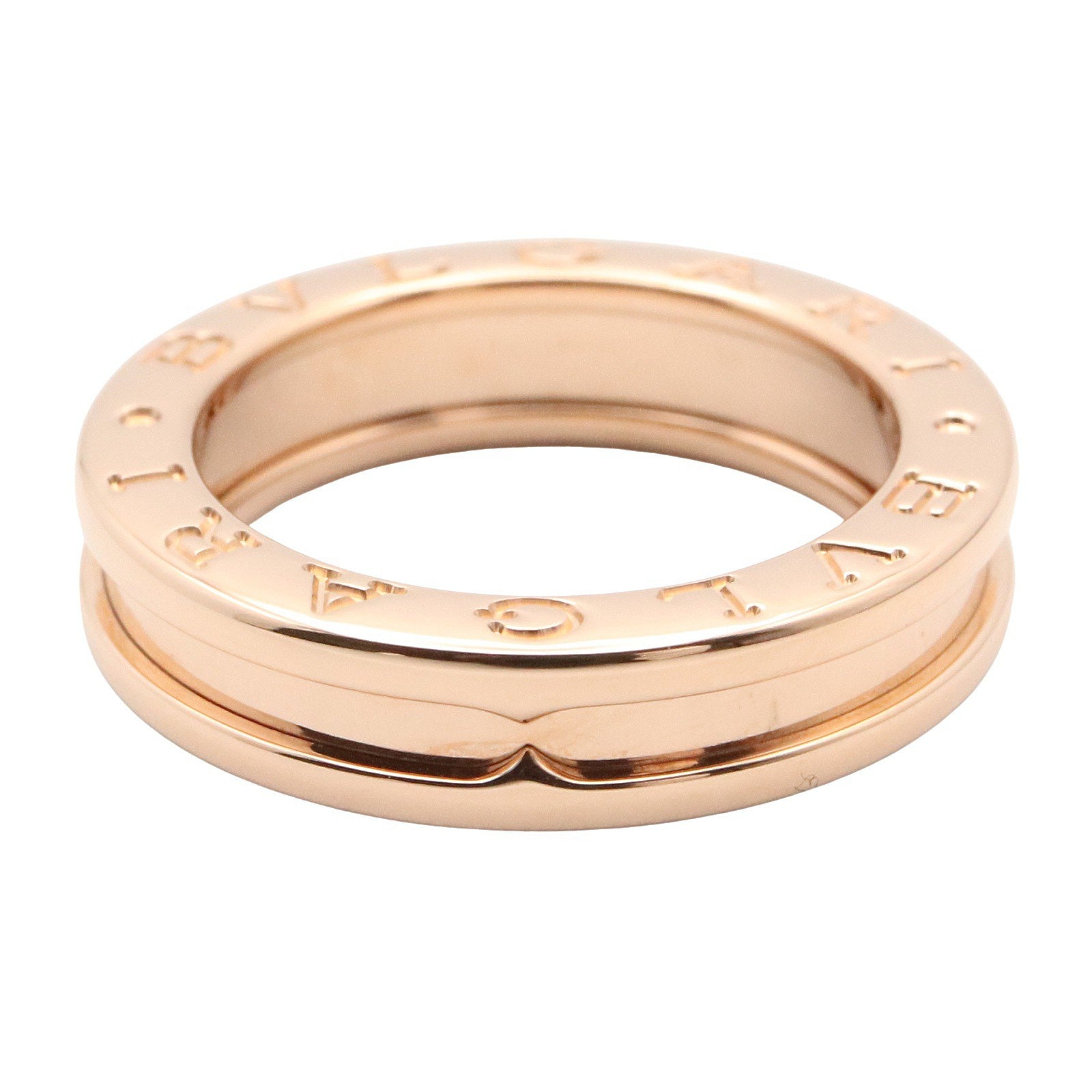 B-zero1 リング 1バンド リング 指輪 K18PG ゴールド ピンクゴールド ブルガリ アクセサリー BVLGARI