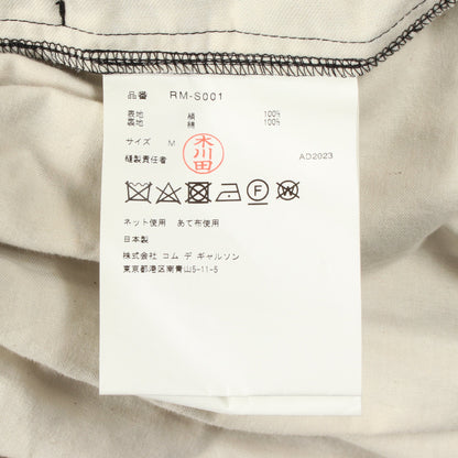 千鳥柄 リボン スカート シルク ブラック ホワイト コムデギャルソンコムデギャルソン ボトムス Comme des Garcons Comme des Garcons