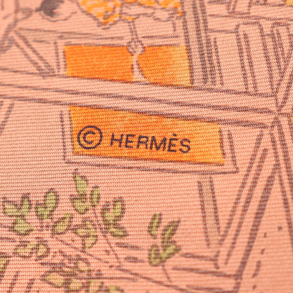 カレ90 Etriers RemiLes Artisans d Hermes スカーフ シルク オレンジブラウン マルチカラー エルメス 財布・小物 HERMES