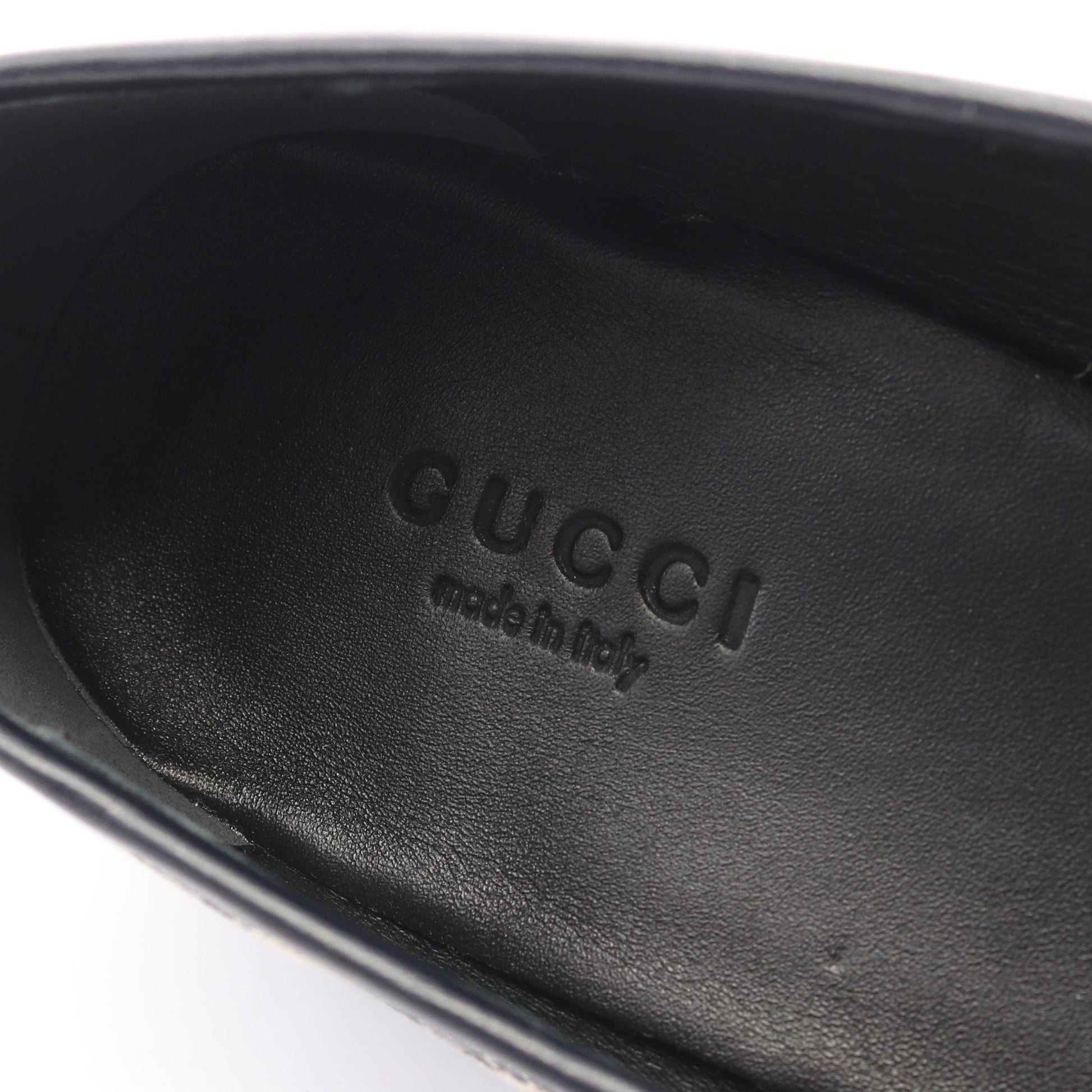 ホースビット GGキャンバス ローファー キャンバス レザー ベージュ ネイビー グッチ シューズ GUCCI
