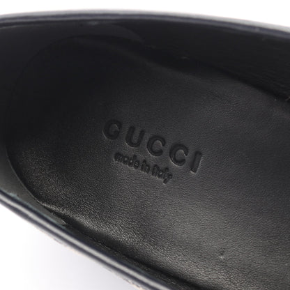 ホースビット GGキャンバス ローファー キャンバス レザー ベージュ ネイビー グッチ シューズ GUCCI